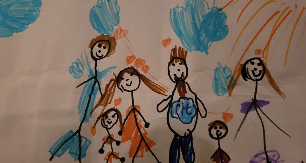 Tekening Gezinshuis Wendy