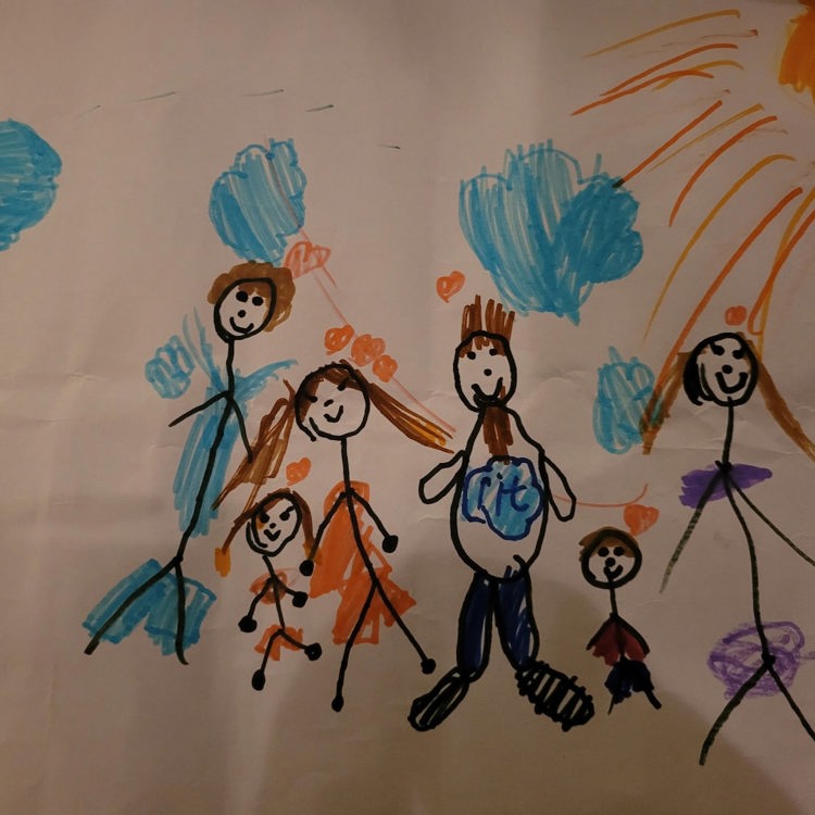 Tekening Gezinshuis Wendy